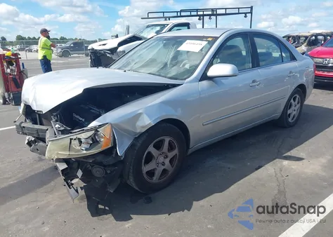 2006 Hyundai Sonata Gls из США, поврежденный, VIN 5NPEU46CX6H062858